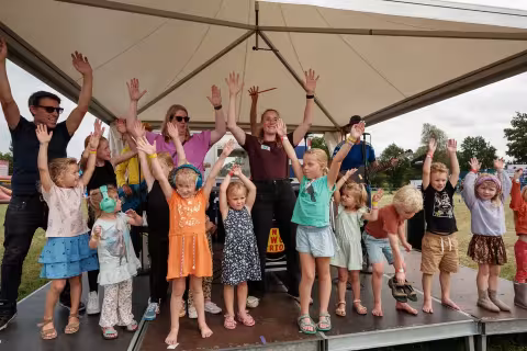 Sfeerbeeld Gildezondag op De Blaak
