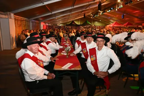 Sfeerbeeld besloten ledenavond